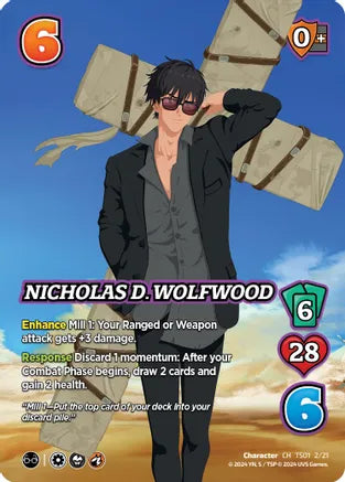 Nicholas D. Wolfwood - Challenger Series: Cowboy Bebop and Trigun Stampede (CBTS) | Red Riot Games CA