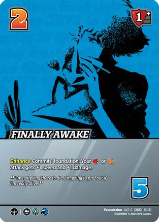 Finally Awake (Alternate Art) - Challenger Series: Cowboy Bebop and Trigun Stampede (CBTS) | Red Riot Games CA