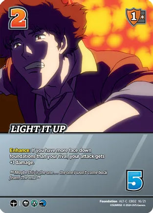 Light it Up (Alternate Art) [Cowboy Bebop and Trigun Stampede CS]