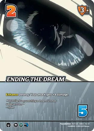 Ending the Dream (Alternate Art) [Cowboy Bebop and Trigun Stampede CS]