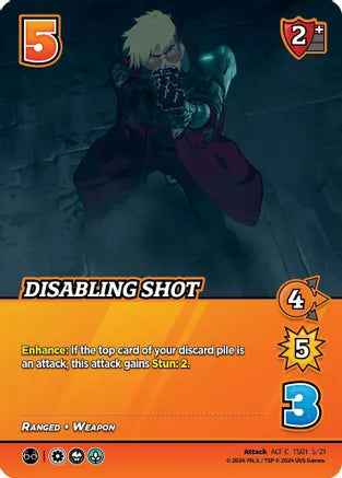 Disabling Shot (Alternate Art) [Cowboy Bebop and Trigun Stampede CS]