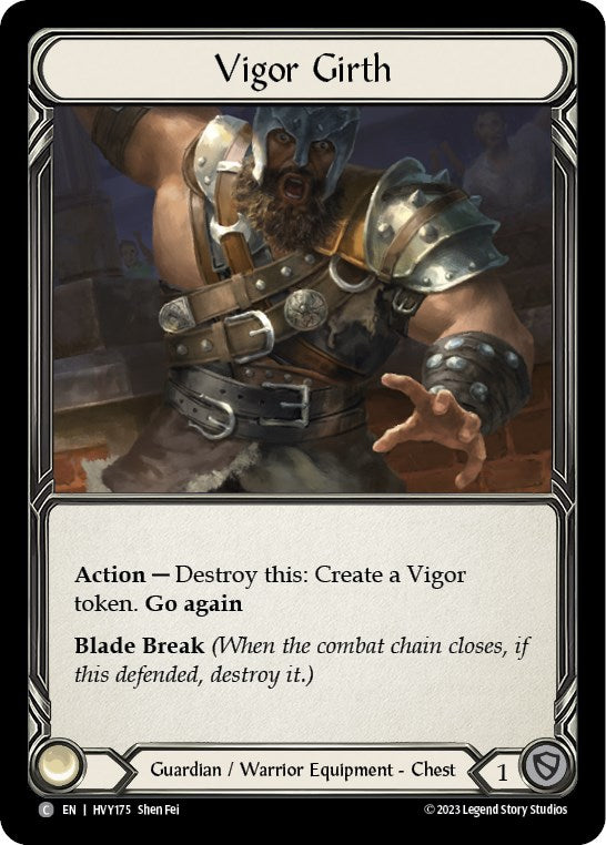 Vigor Girth [HVY175] (Heavy Hitters) | Red Riot Games CA