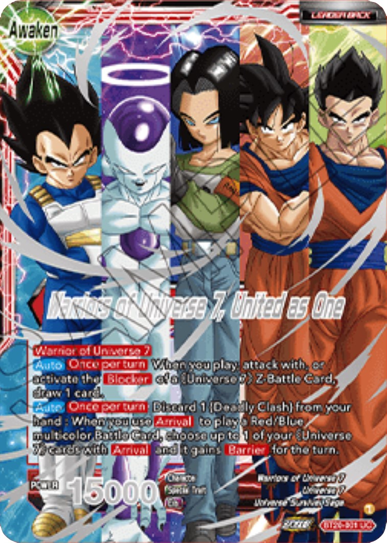 Android 17 // Warriors of Universe 7, United as One (2023 Championship Finals Top 16) (BT20-001) [Tournament Promotion Cards] | Red Riot Games CA