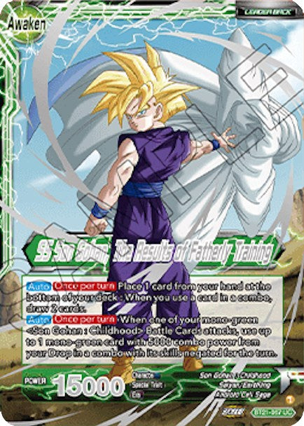 Son Gohan // SS Son Gohan, The Results of Fatherly Training (2023 Championship Finals) (BT21-067) [Tournament Promotion Cards] | Red Riot Games CA