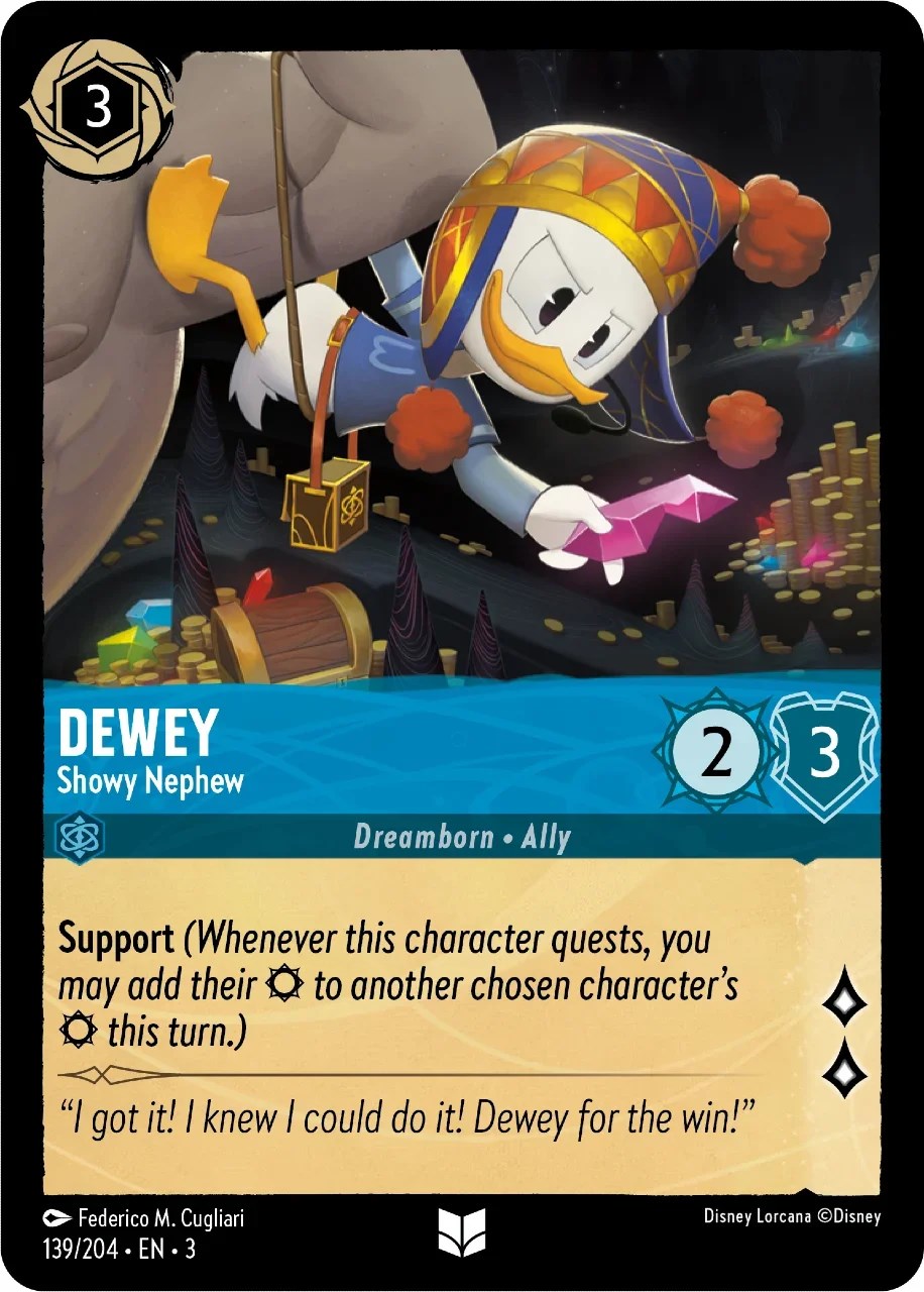 Dewey - Showy Nephew (139/204) [Into the Inklands] | Red Riot Games CA