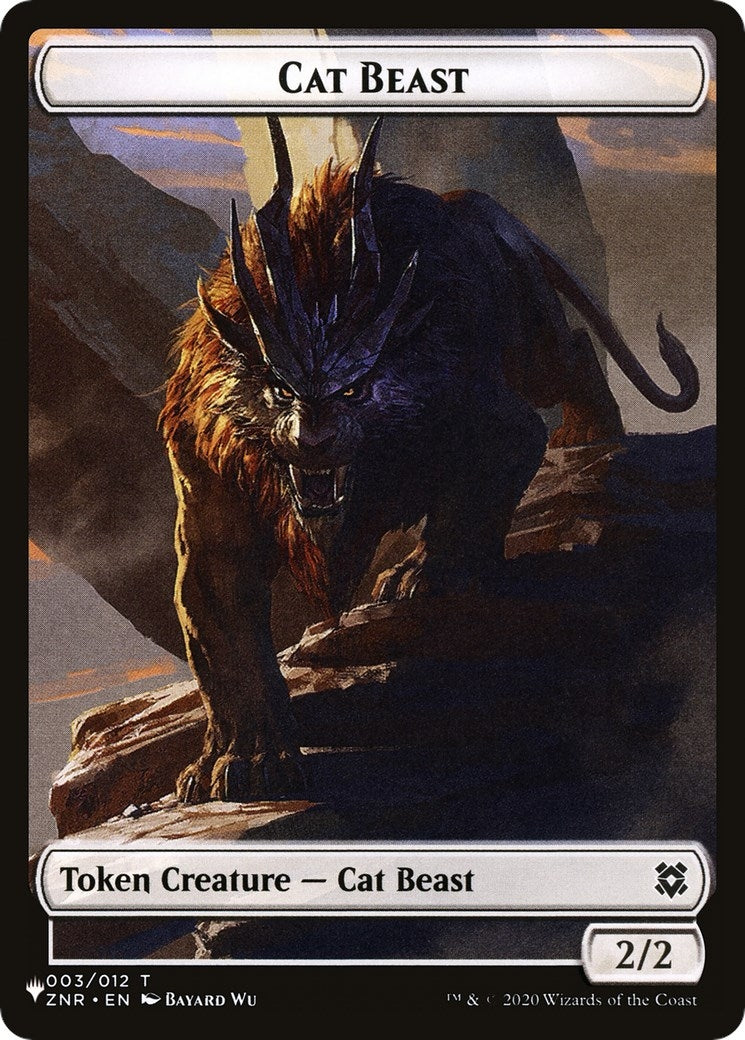 Image for Cat Beast // Rat Double-Sided Token (3 // 3) [LIST]