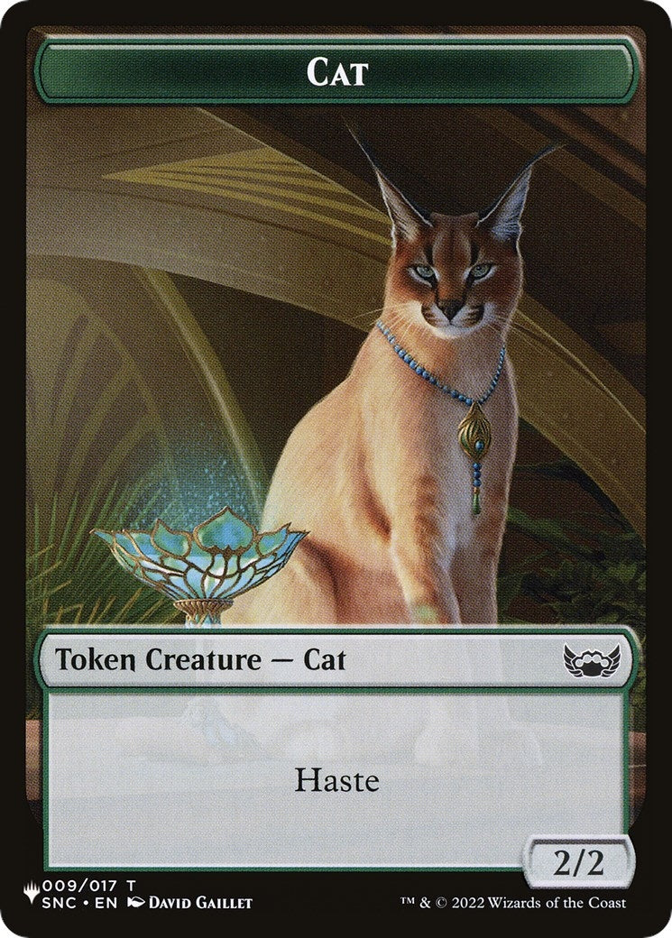 Image for Cat (009) // Rat Double-Sided Token (9 // 3) [LIST]