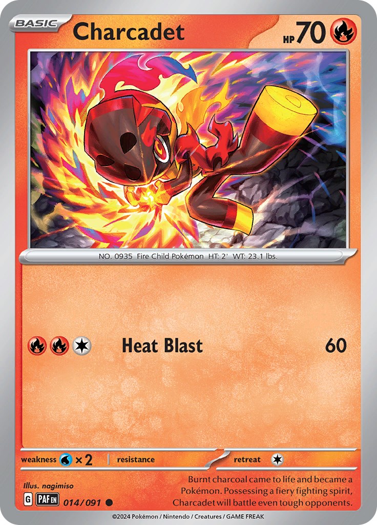 Charcadet (014/091) [Scarlet & Violet: Paldean Fates] | Red Riot Games CA