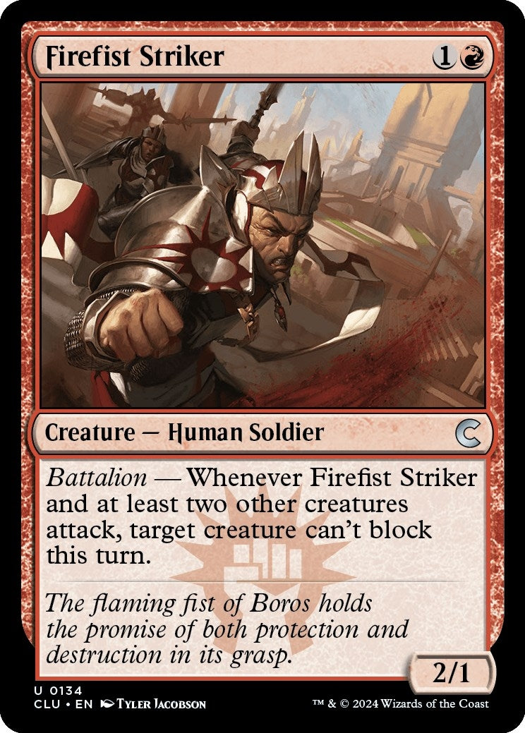 Image for Firefist Striker (134) [CLU]