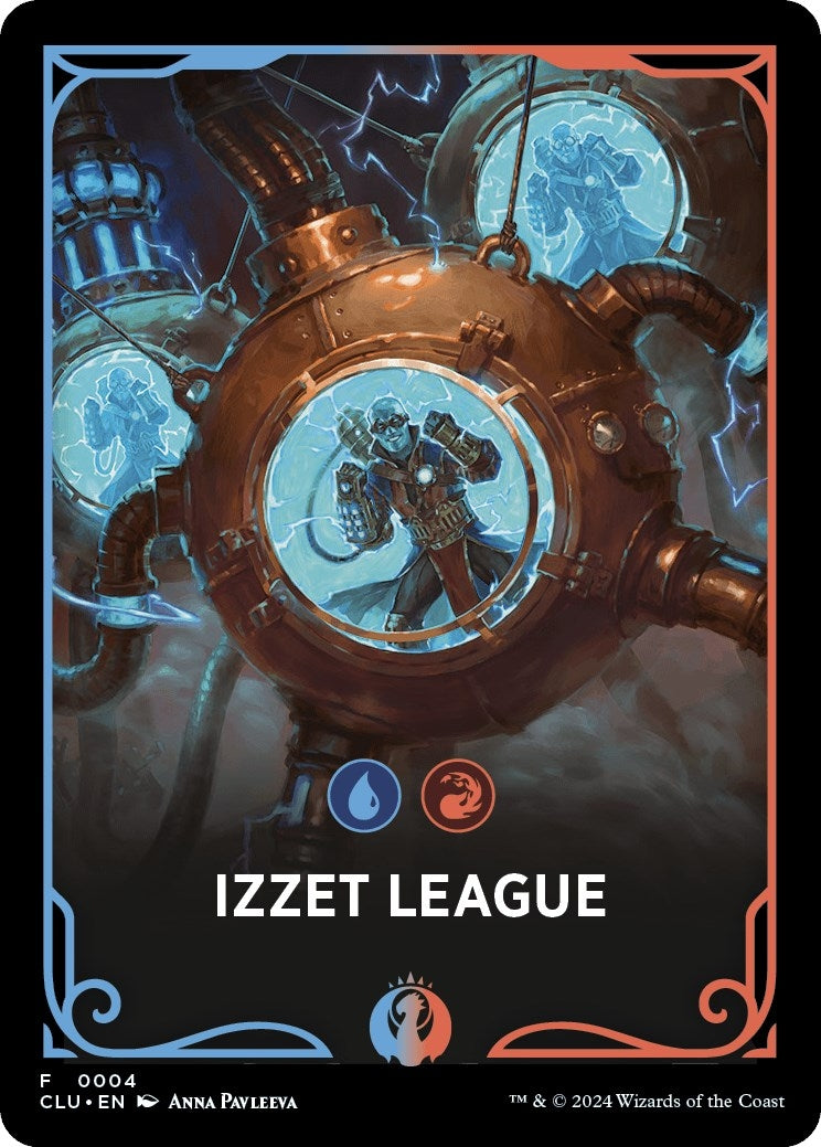 Image for Izzet League Theme Card (4) [CLU]