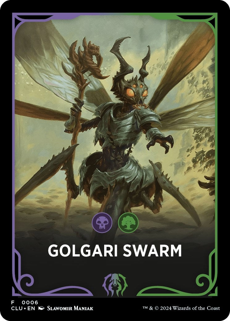 Image for Golgari Swarm Theme Card (6) [CLU]