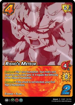 Risho's Meteor [Yu Yu Hakusho: Dark Tournament] | Red Riot Games CA