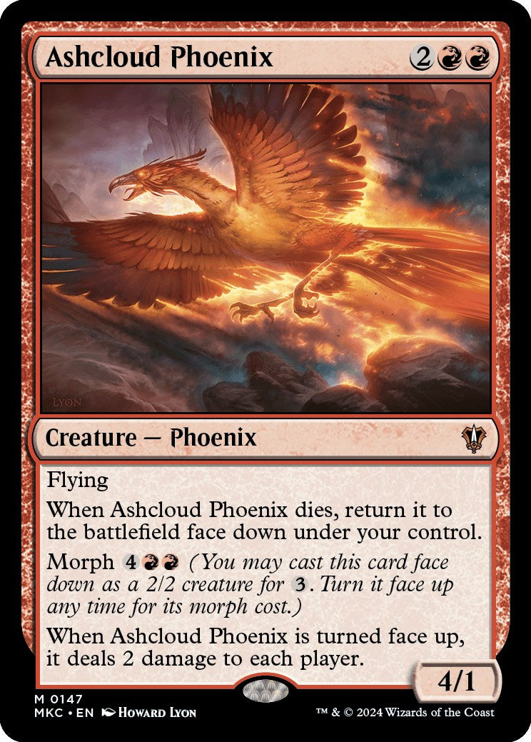Ashcloud Phoenix [Murders at Karlov Manor Commander] | Red Riot Games CA