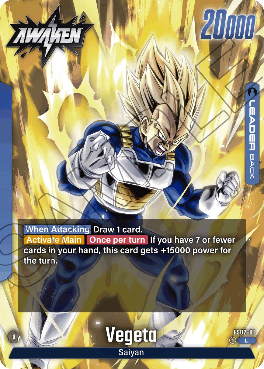 Vegeta (FS02-01) [Starter Deck: Vegeta] | Red Riot Games CA