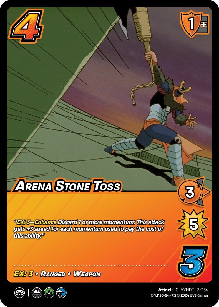 Image for Arena Stone Toss (2/154) (YDT) - UniVersus