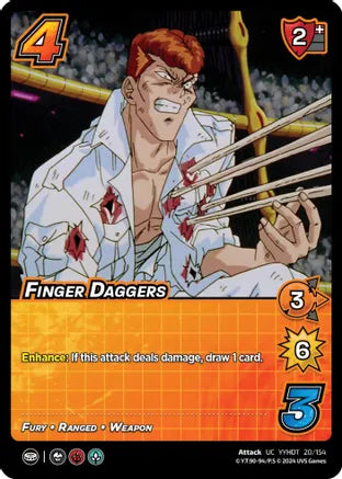 Finger Daggers [Yu Yu Hakusho: Dark Tournament] | Red Riot Games CA