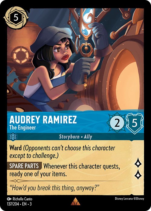 Audrey Ramirez - The Engineer (137/204) [Into the Inklands] | Red Riot Games CA