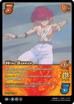 Wind Barrier [Yu Yu Hakusho: Dark Tournament] | Red Riot Games CA