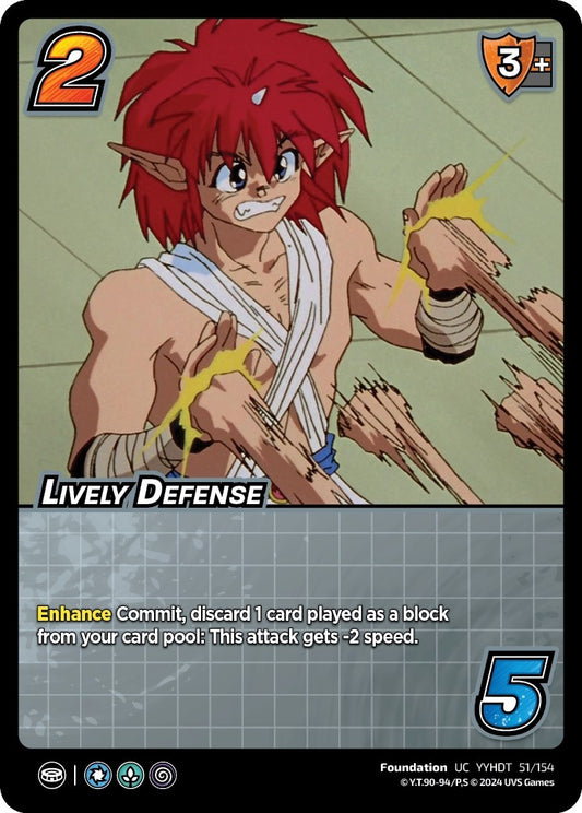 Image for Lively Defense (51/154) (YDT) - UniVersus