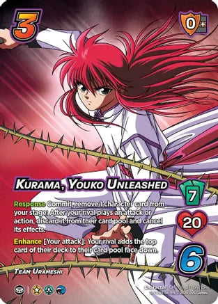 Kurama, Youko Unleashed (XR) [Yu Yu Hakusho: Dark Tournament] | Red Riot Games CA