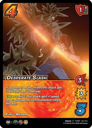 Desperate Slash [Yu Yu Hakusho: Dark Tournament] | Red Riot Games CA