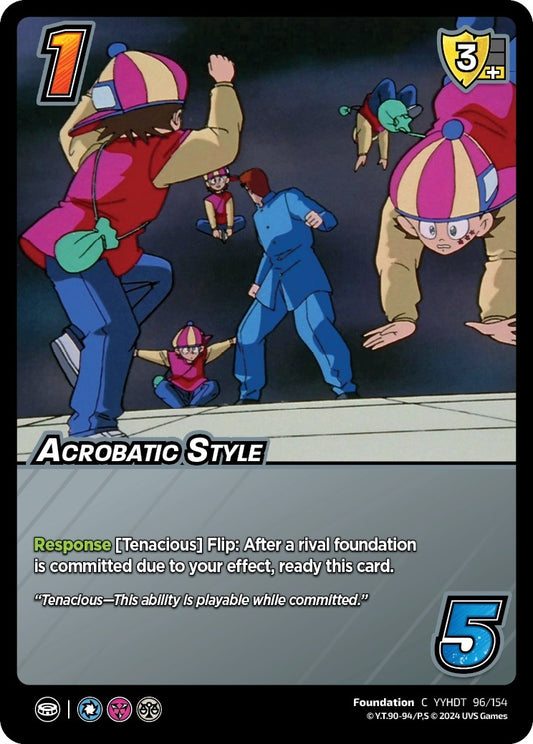 Image for Acrobatic Style (96/154) (YDT) - UniVersus