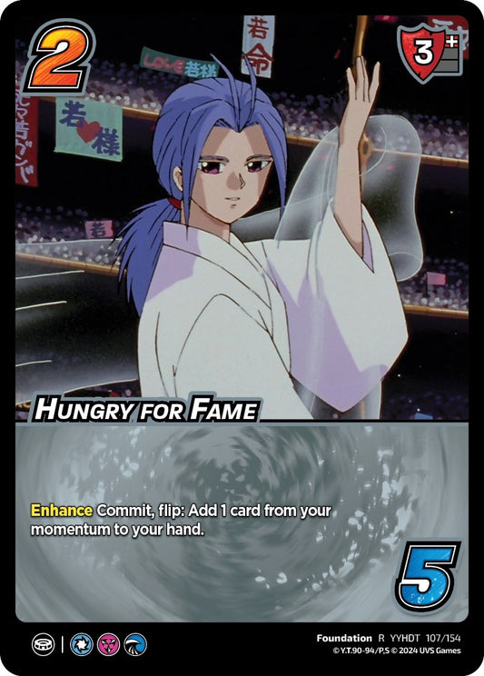 Image for Hungry for Fame (107/154) (YDT) - UniVersus