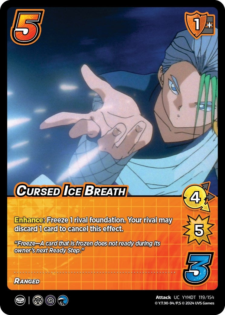 Image for Cursed Ice Breath (119/154) (YDT) - UniVersus
