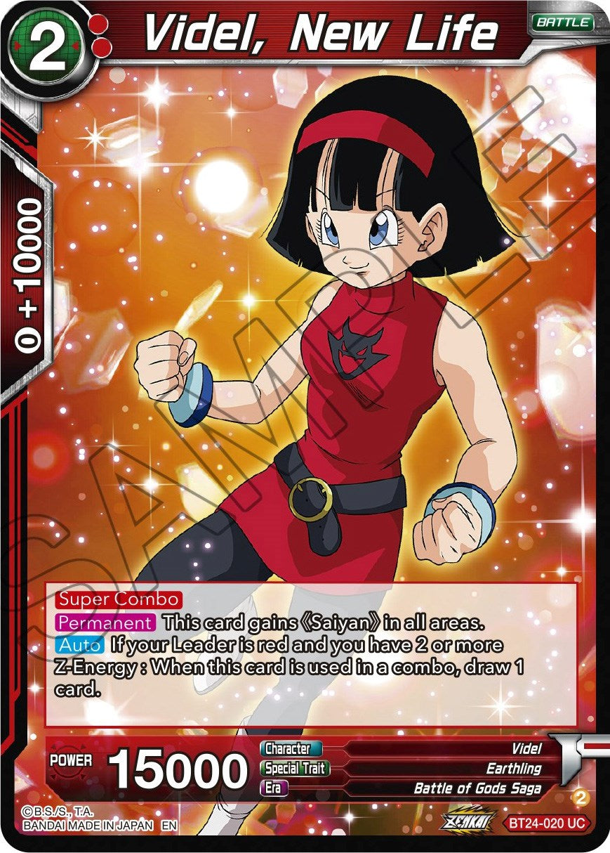 Videl, New Life (BT24-020) [Beyond Generations] | Red Riot Games CA