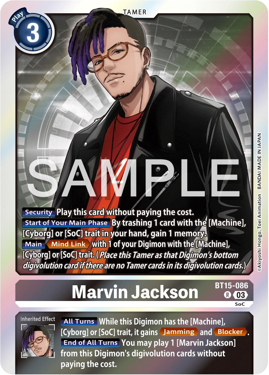 Marvin Jackson [BT15-086] [Exceed Apocalypse] | Red Riot Games CA