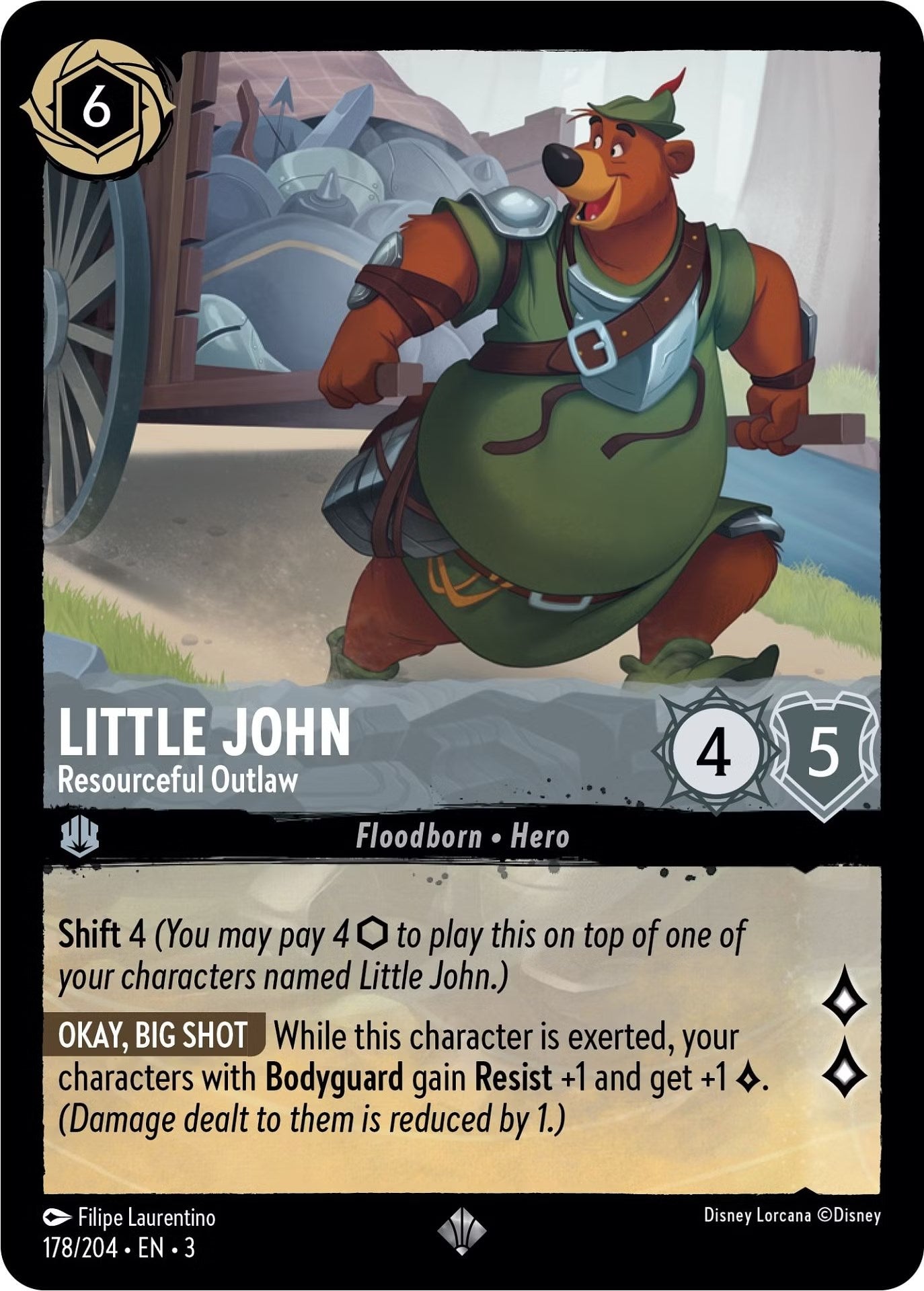 Little John - Resourceful Outlaw (178/204) [Into the Inklands] | Red Riot Games CA