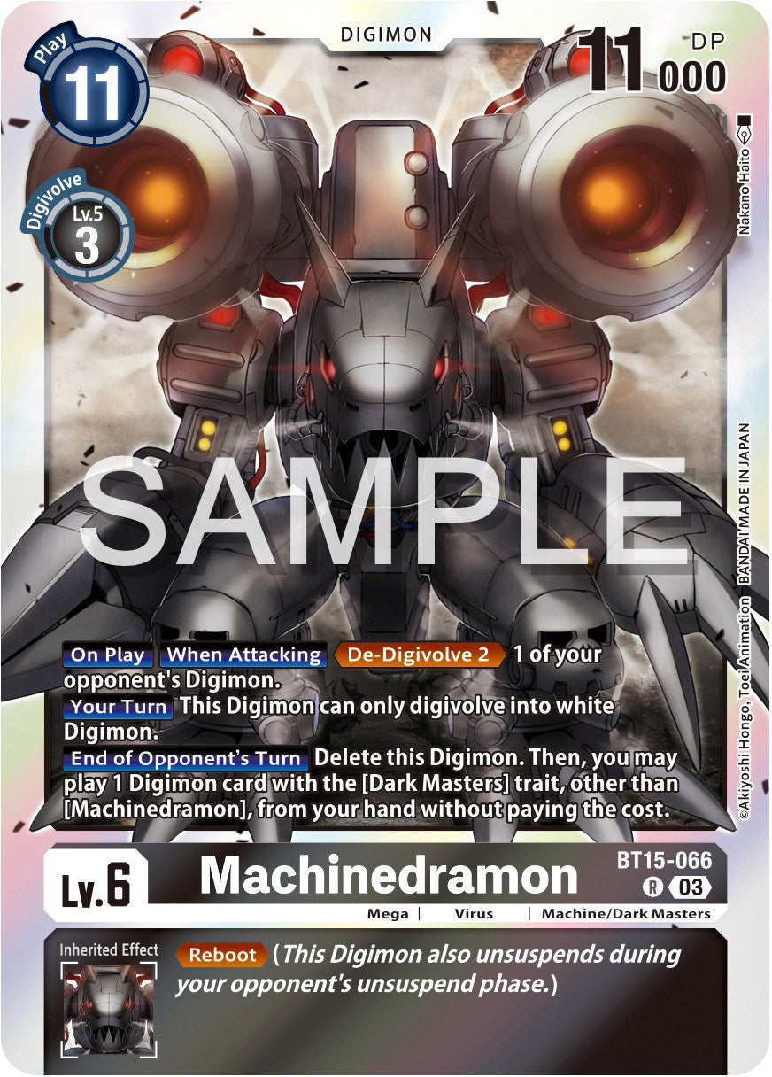Machinedramon [BT15-066] [Exceed Apocalypse] | Red Riot Games CA