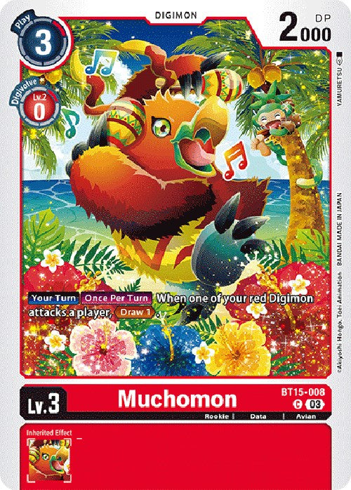 Muchomon [BT15-008] [Exceed Apocalypse] | Red Riot Games CA