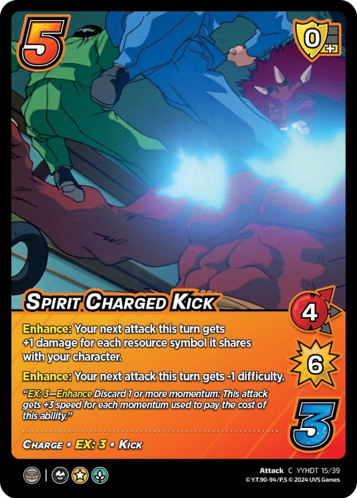 Image for Spirit Charged Kick (Time Shifted) (15/39) (YDT) - UniVersus