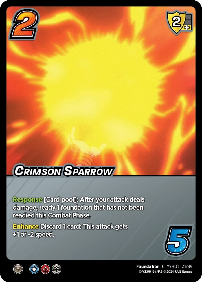 Image for Crimson Sparrow (Time Shifted) (21/39) (YDT) - UniVersus