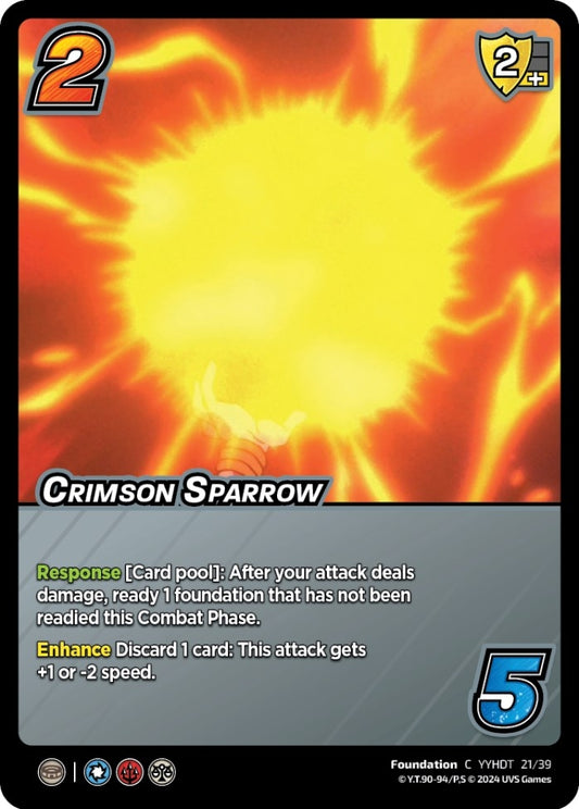 Image for Crimson Sparrow (Time Shifted) (21/39) (YDT) - UniVersus