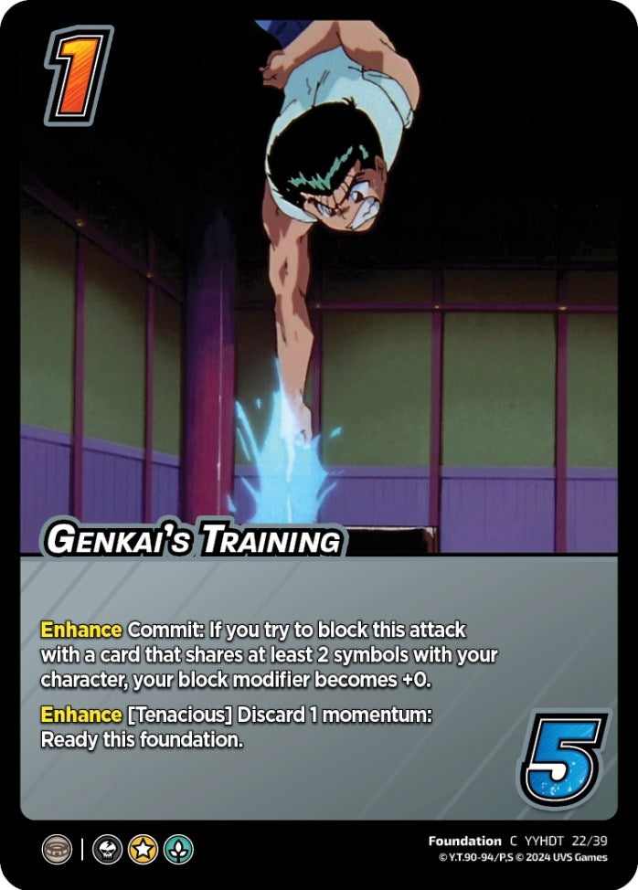 Image for Genkai's Training (Time Shifted) (22/39) (YDT) - UniVersus