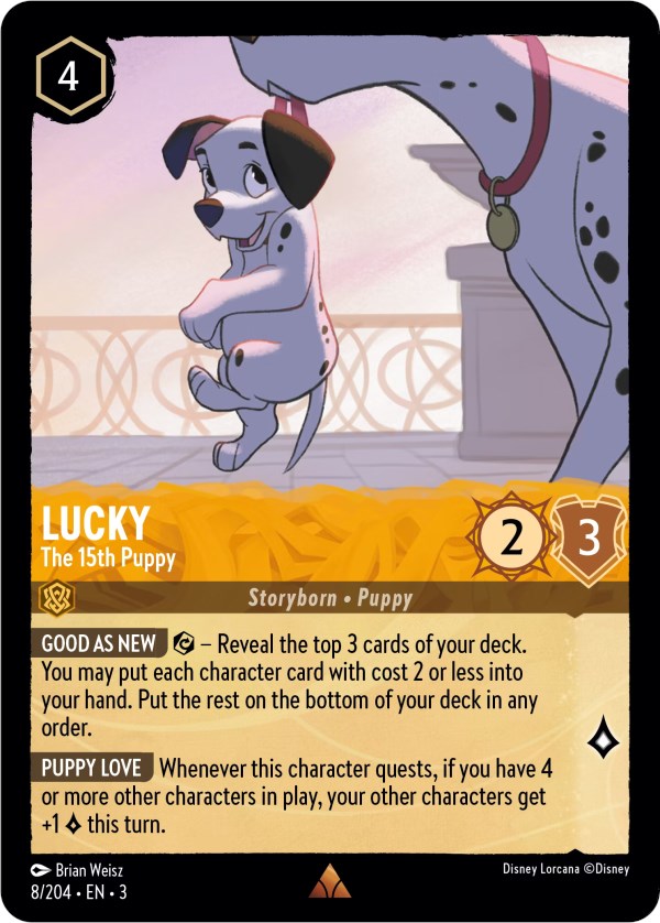 Lucky - The 15th Puppy (8/204) [Into the Inklands] | Red Riot Games CA