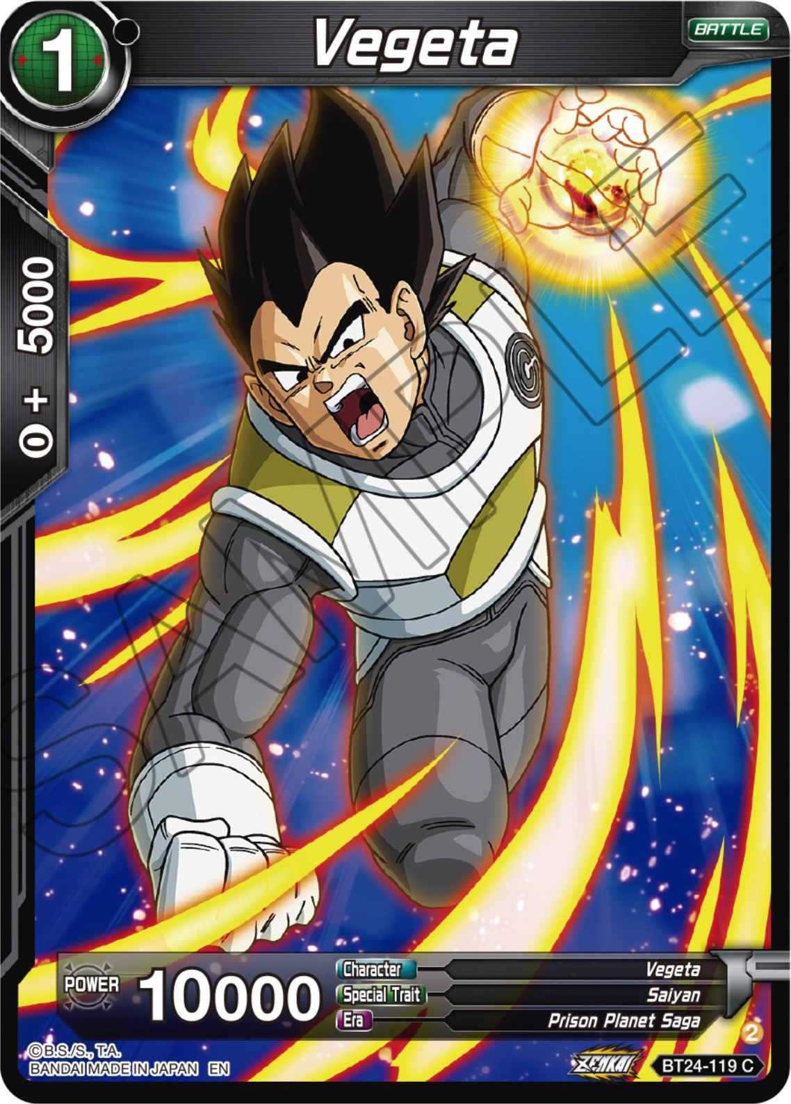 Vegeta (BT24-119) [Beyond Generations] | Red Riot Games CA