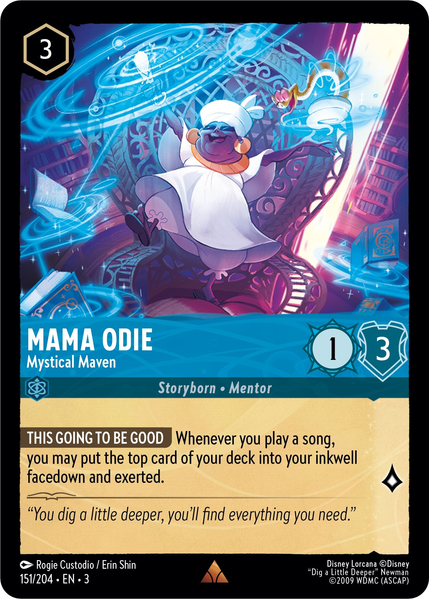 Mama Odie - Mystical Maven (151/204) [Into the Inklands] | Red Riot Games CA