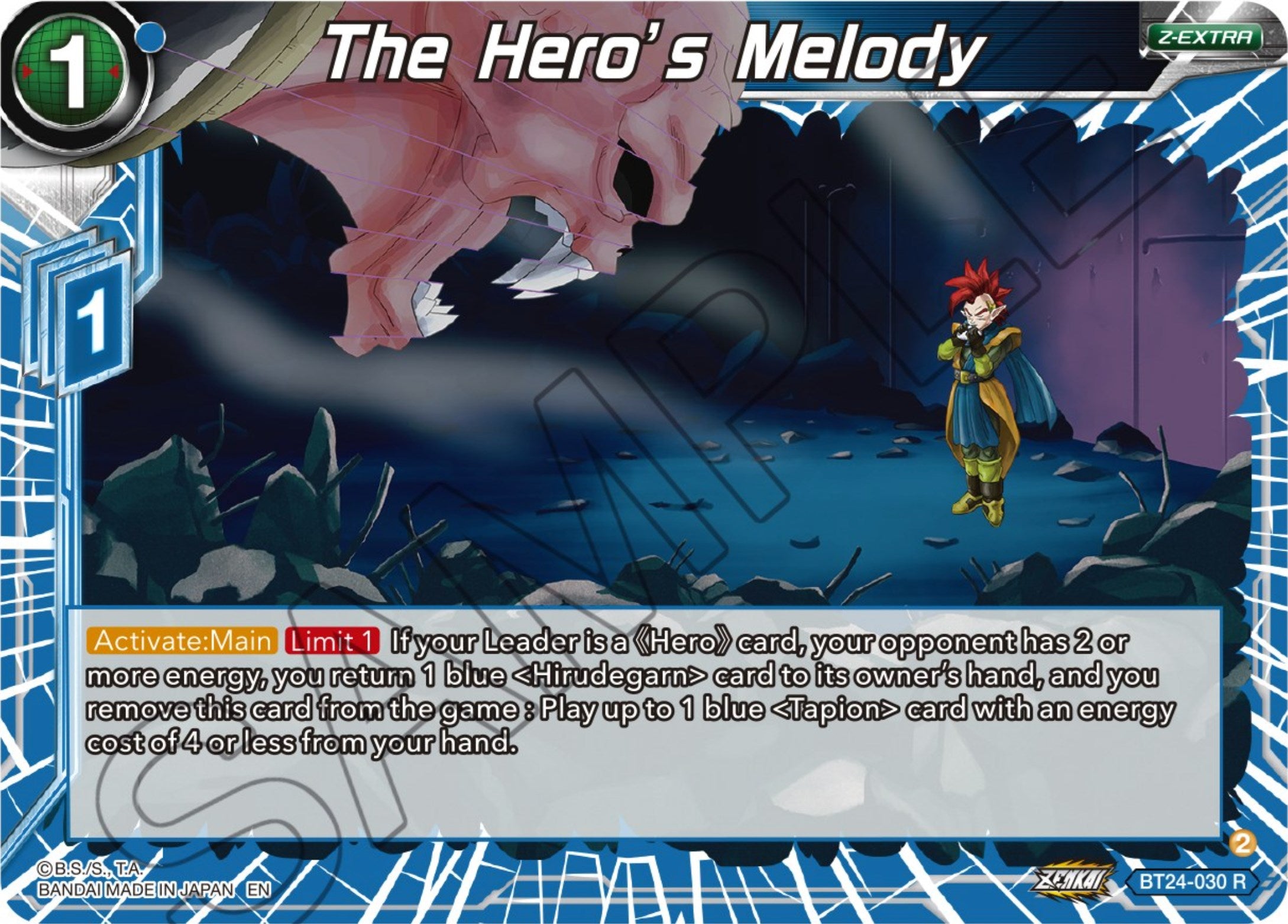 The Hero's Melody (BT24-030) [Beyond Generations] | Red Riot Games CA