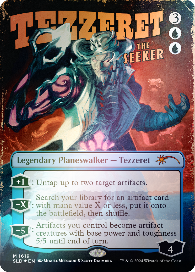 Tezzeret the Seeker (1619) (Rainbow Foil) [Secret Lair Drop Series] | Red Riot Games CA