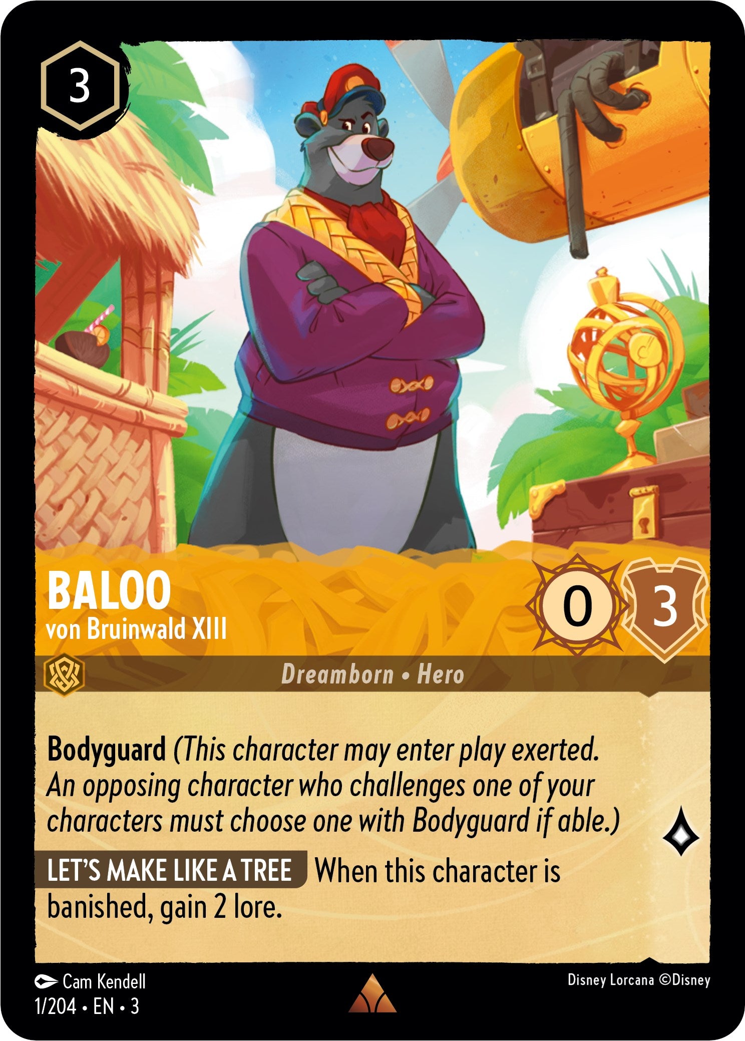 Baloo - von Bruinwald XIII (1/204) [Into the Inklands] | Red Riot Games CA