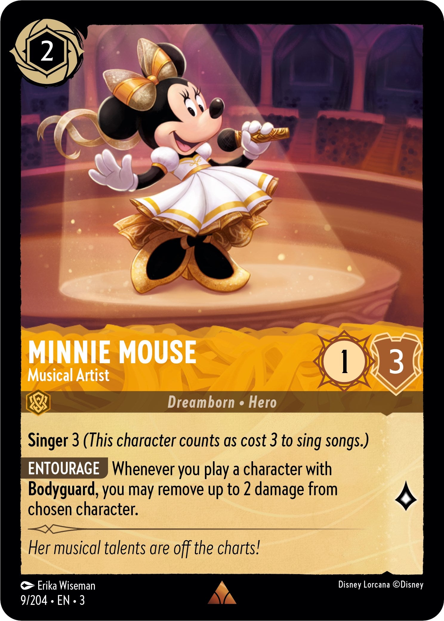 Minnie Mouse - Musical Artist (9/204) [Into the Inklands] | Red Riot Games CA
