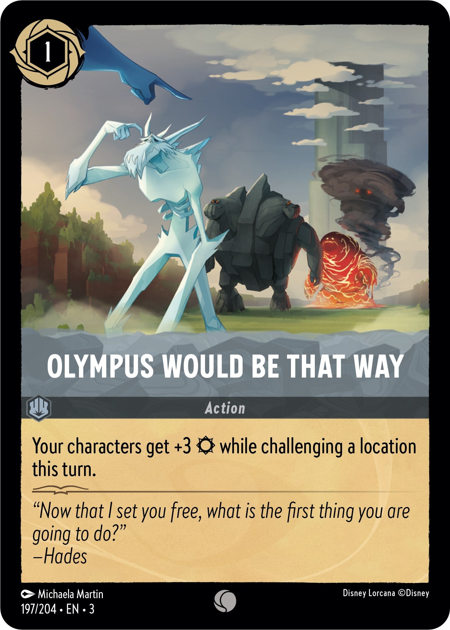 Olympus Would Be That Way (197/204) [Into the Inklands] | Red Riot Games CA