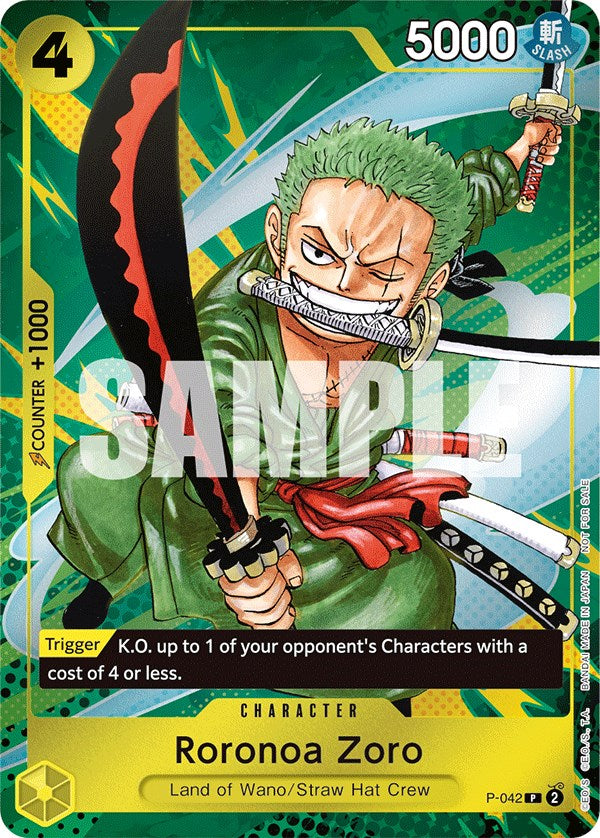 Roronoa Zoro (Event Pack Vol. 3) [One Piece Promotion Cards] | Red Riot Games CA