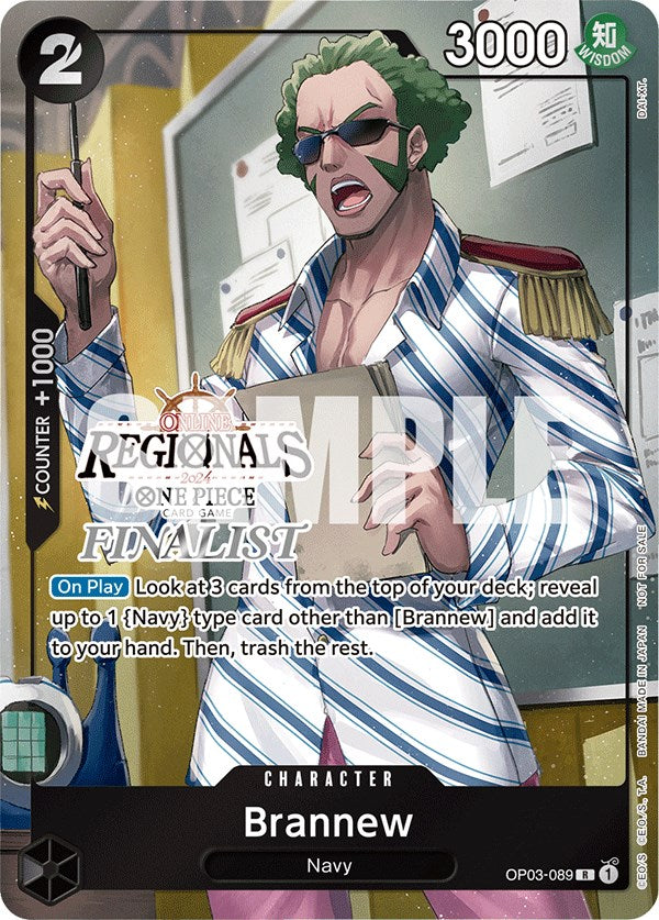 Brannew (Online Regional 2024) [Finalist] [One Piece Promotion Cards] | Red Riot Games CA