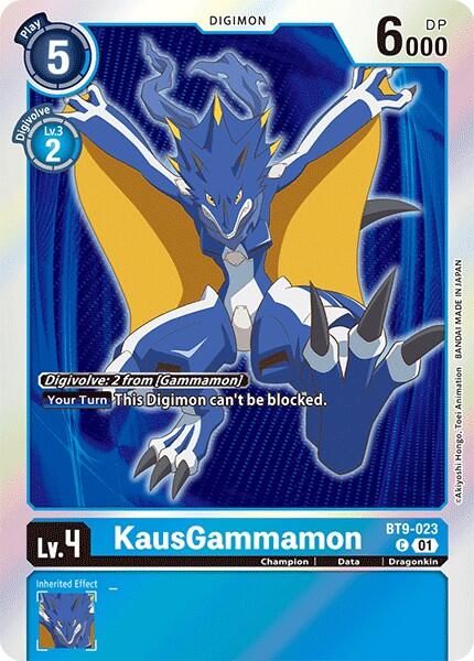 KausGammamon [BT9-023] (Double Pack Set 02) [X Record] | Red Riot Games CA