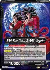 SS4 Son Goku & SS4 Vegeta // SS4 Vegito, Sparking Potara Warrior (SLR) (BT24-112) [Beyond Generations] | Red Riot Games CA