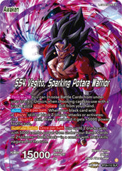 SS4 Son Goku & SS4 Vegeta // SS4 Vegito, Sparking Potara Warrior (SLR) (BT24-112) [Beyond Generations] | Red Riot Games CA